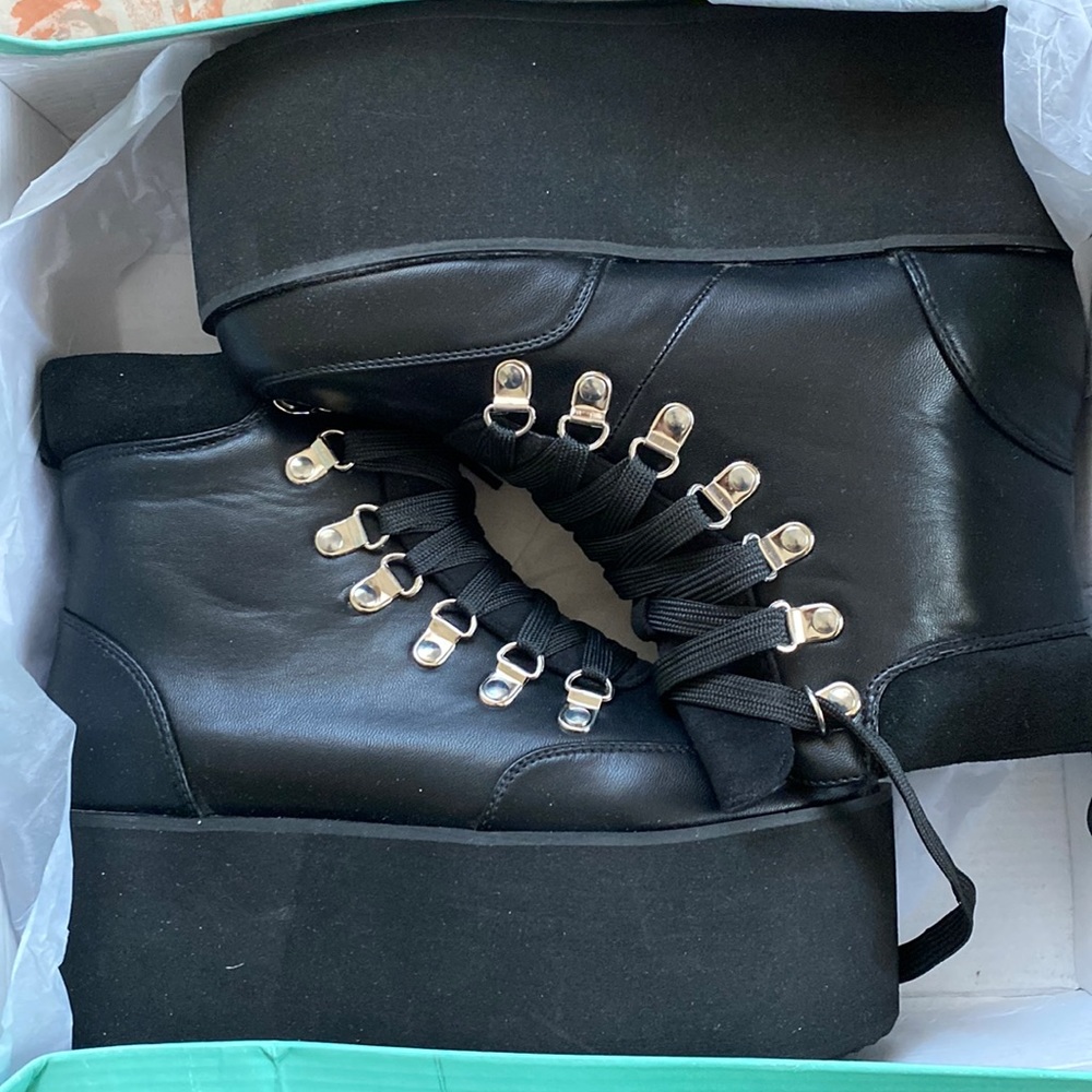 Lunar all time high platforms boots